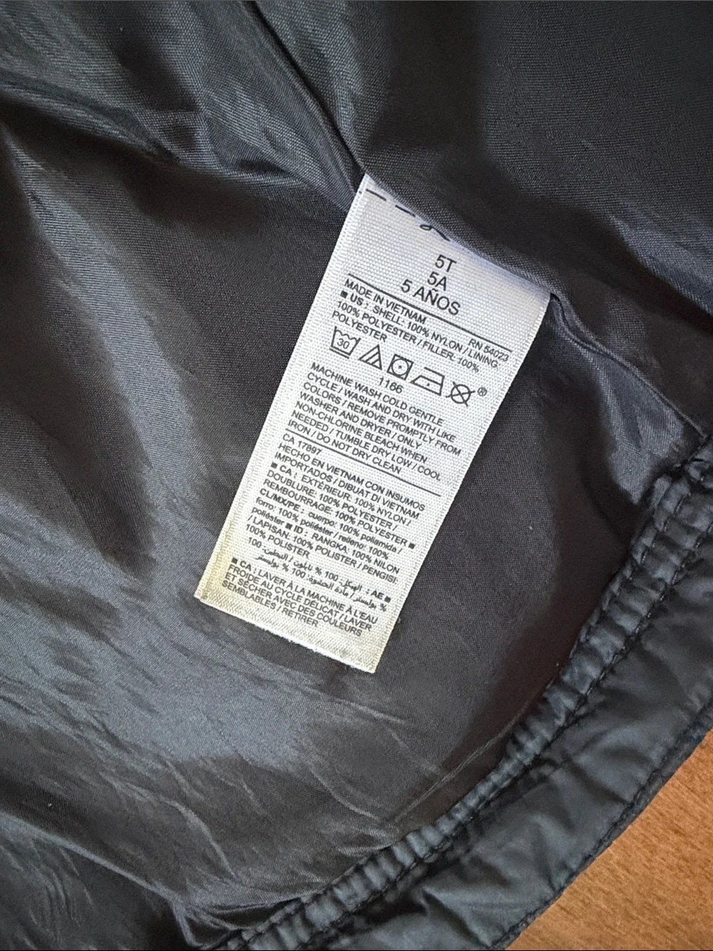 Old Navy Kids Hooded Puffer Jacket - Black